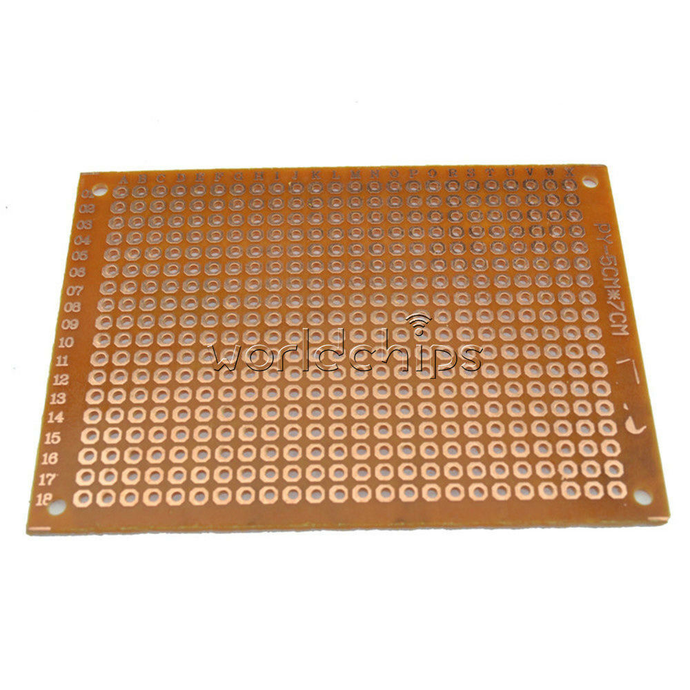 10PCS DIY Prototype Paper PCB Universal Experiment Matrix Circuit Board 5x7cm WC