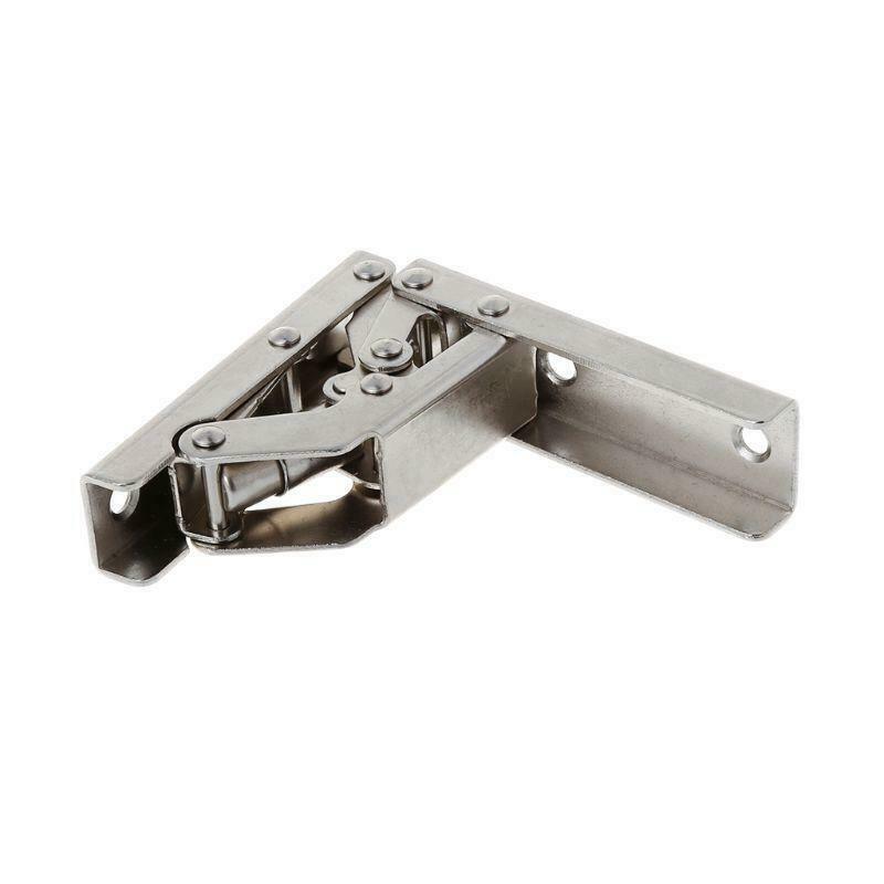 90 Degree Folding Door/Shelf Hinge Hidden Bracket Table Holder Furniture Parts