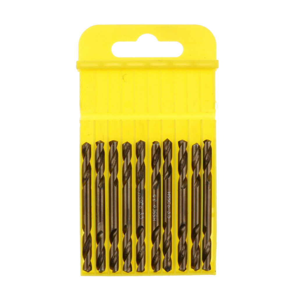 10 Pcs 10 Pcs HSS Drill Bits Double Sided Heavy Duty