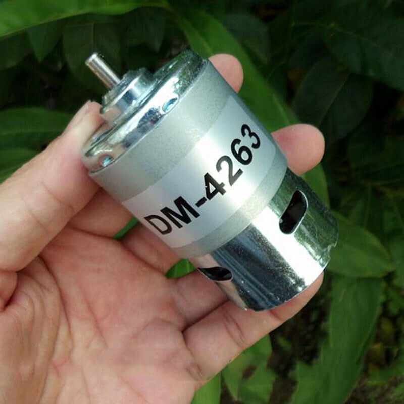 Mute 775 Motor DC 24-36V 6000RPM Low Speed Large Torque 5mm Shaft for DIY Parts