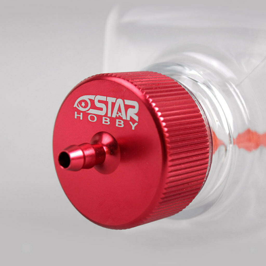 Transparent oil tank with metal lid for RC 1000ML gas aircraft