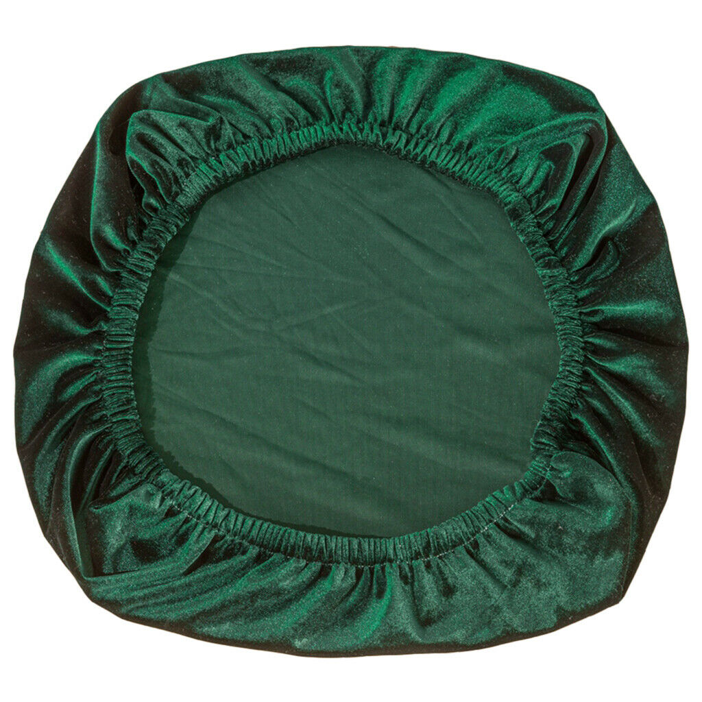2x Removable Chair Covers Made Of Stretch Velvet Seat Seat