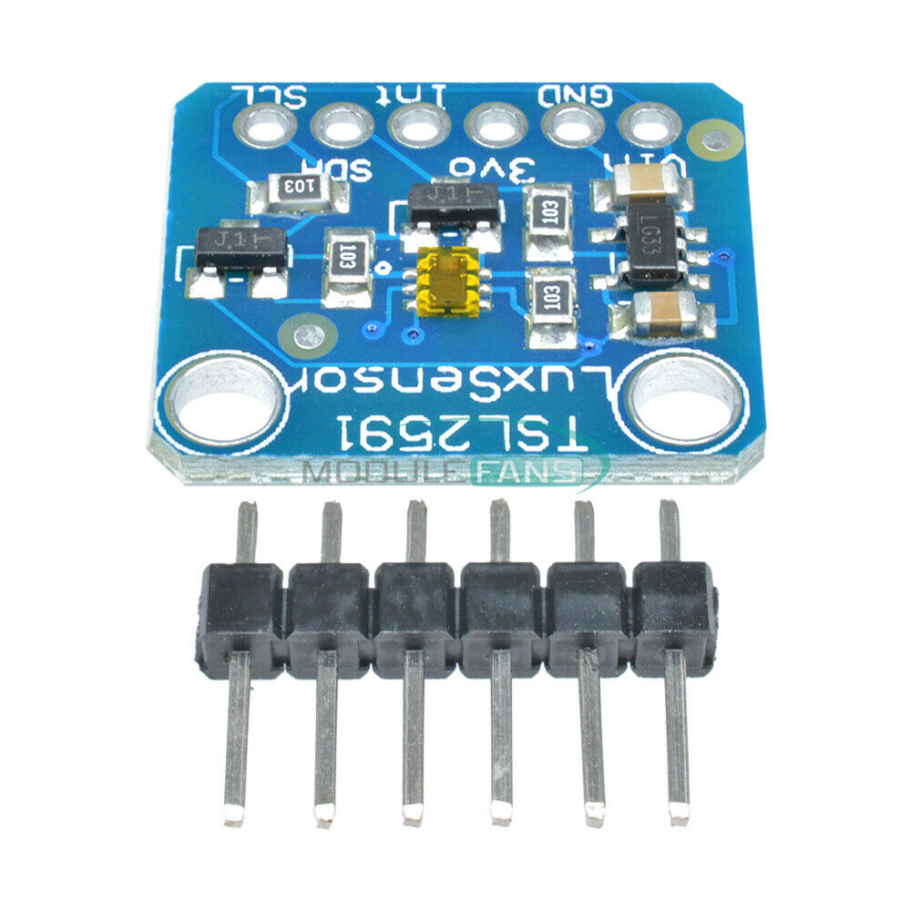 Digital I2C IIC TSL2591 High Dynamic Measuring Range Light Sensor Module
