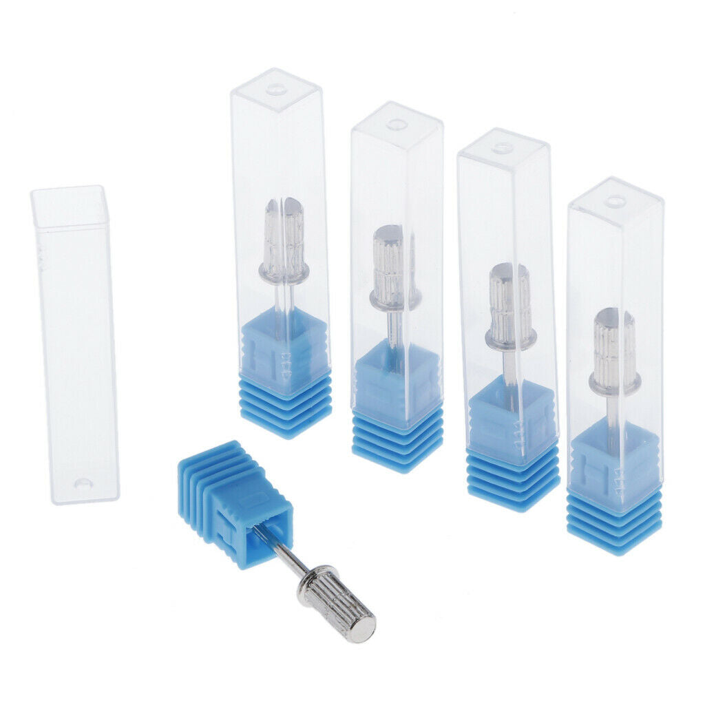 Alloy Nail Drill Bits - 3/32'' (2.35mm) Professional Emery Nail Drill Bit Set