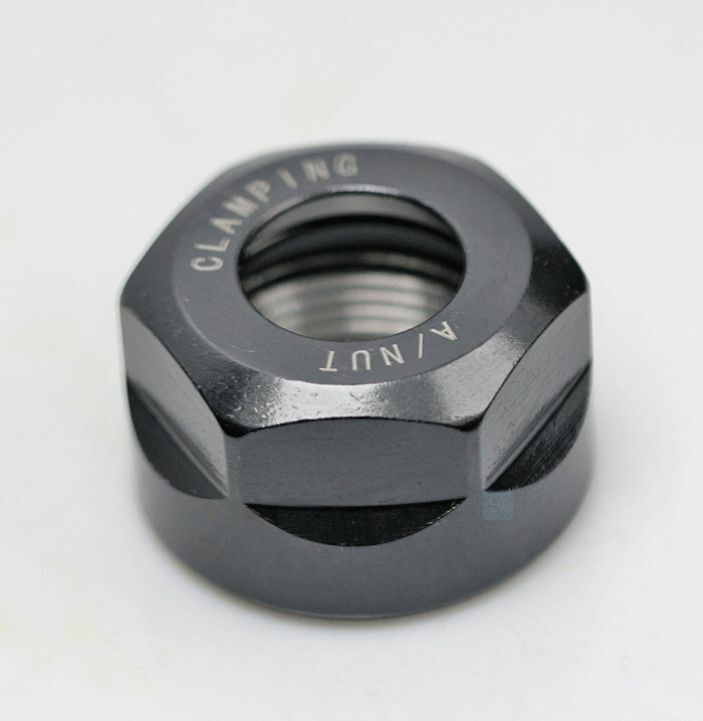 2pcs ER8 A type Collet Clamping Nut for CNC Milling Collet Chuck Holder Lathe