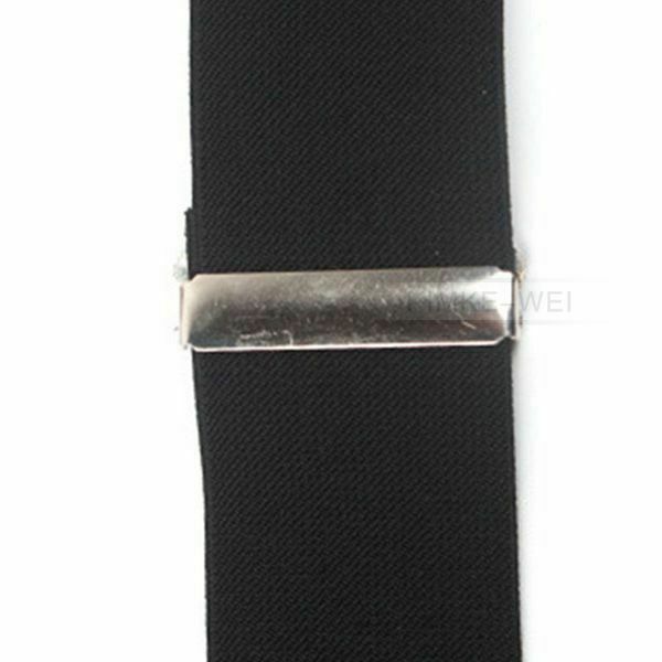 5cm Mens Suspenders X Style & 4 Clips Adjustable Fits All Heavy Duty Braces