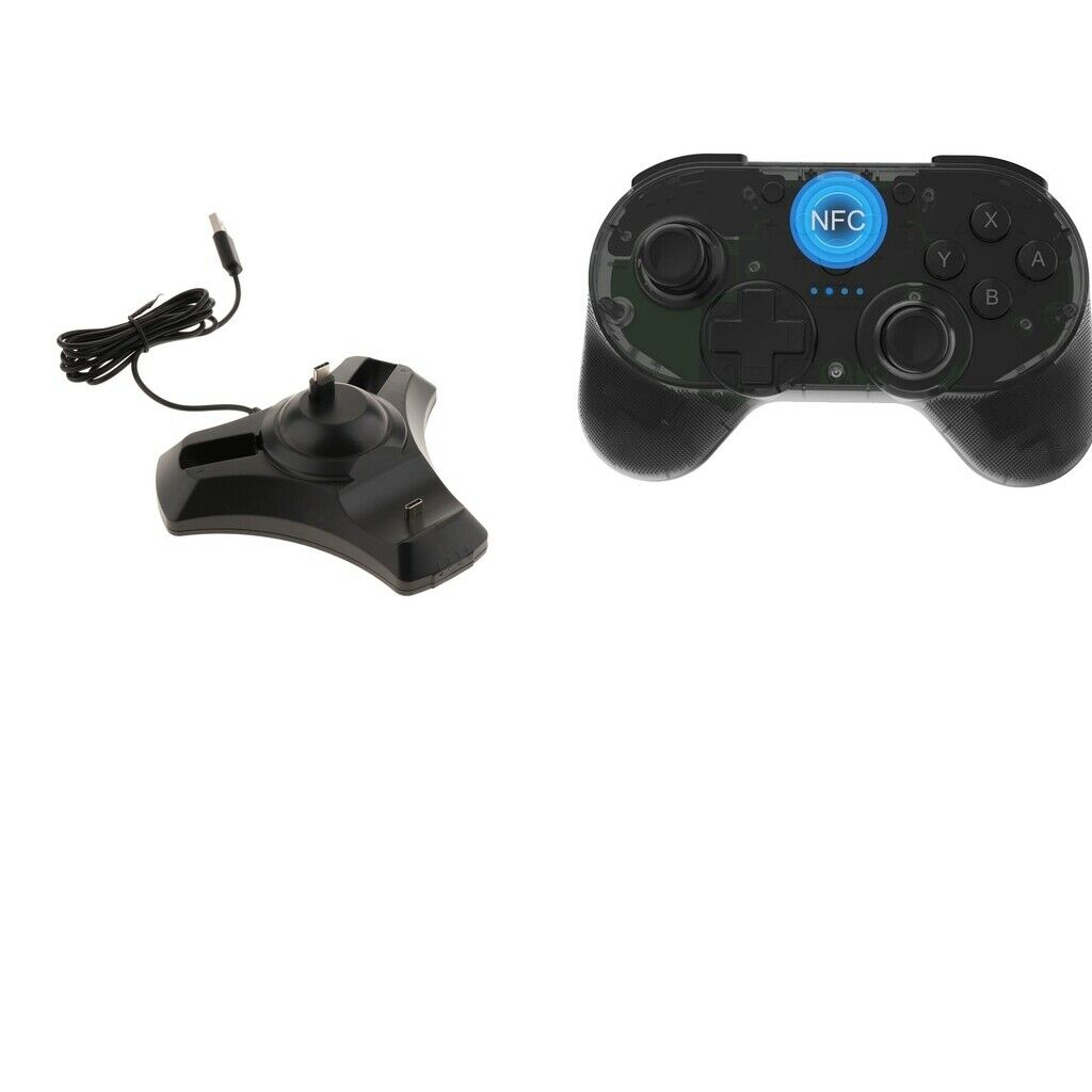 Wireless Mini Gamepad Controller with Charging Dock Station/Charger Stand