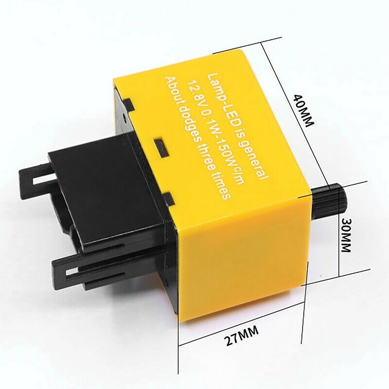 8-Pin 81980-50030 Speed Adjustable Electronic LED Flasher Assy Relay Fix for  T2