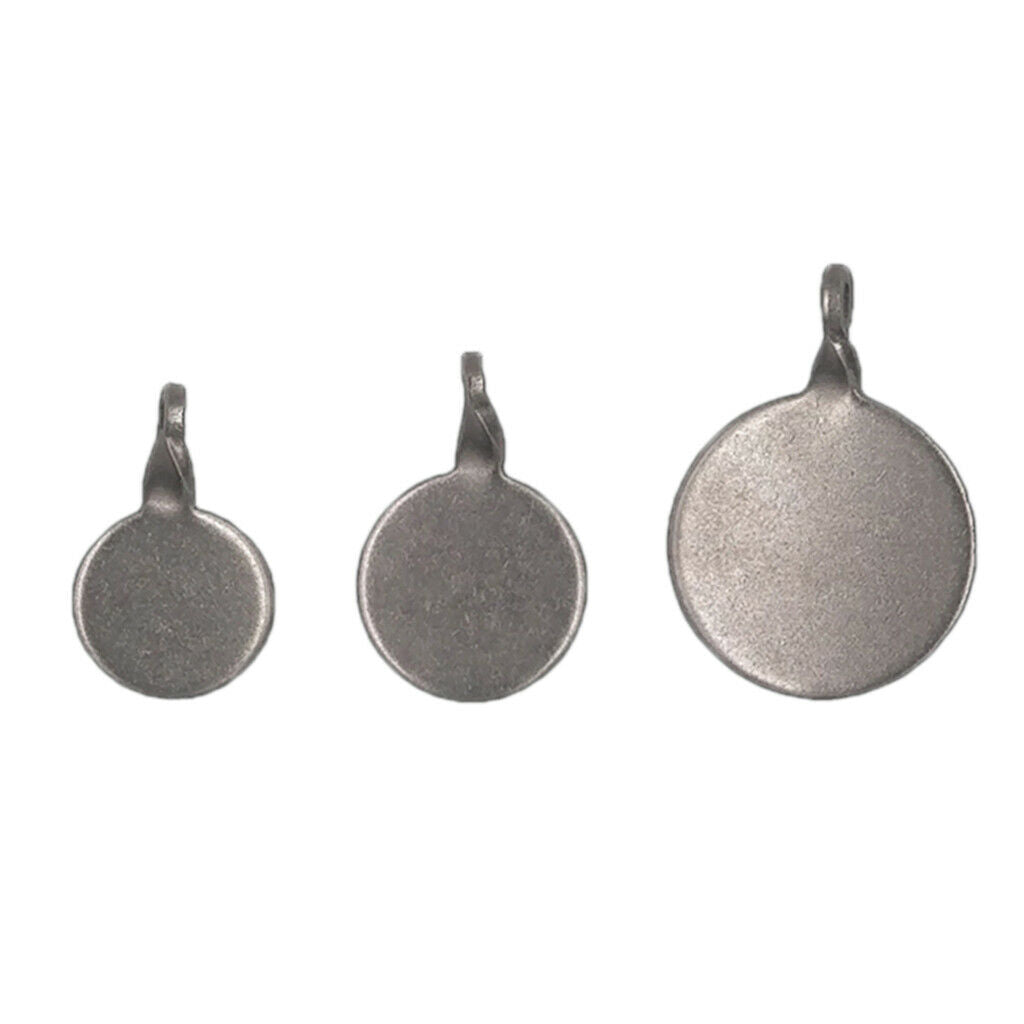 3pcs Spinner Target Plinking Target Thickness 3mm for Upright Surface Stick