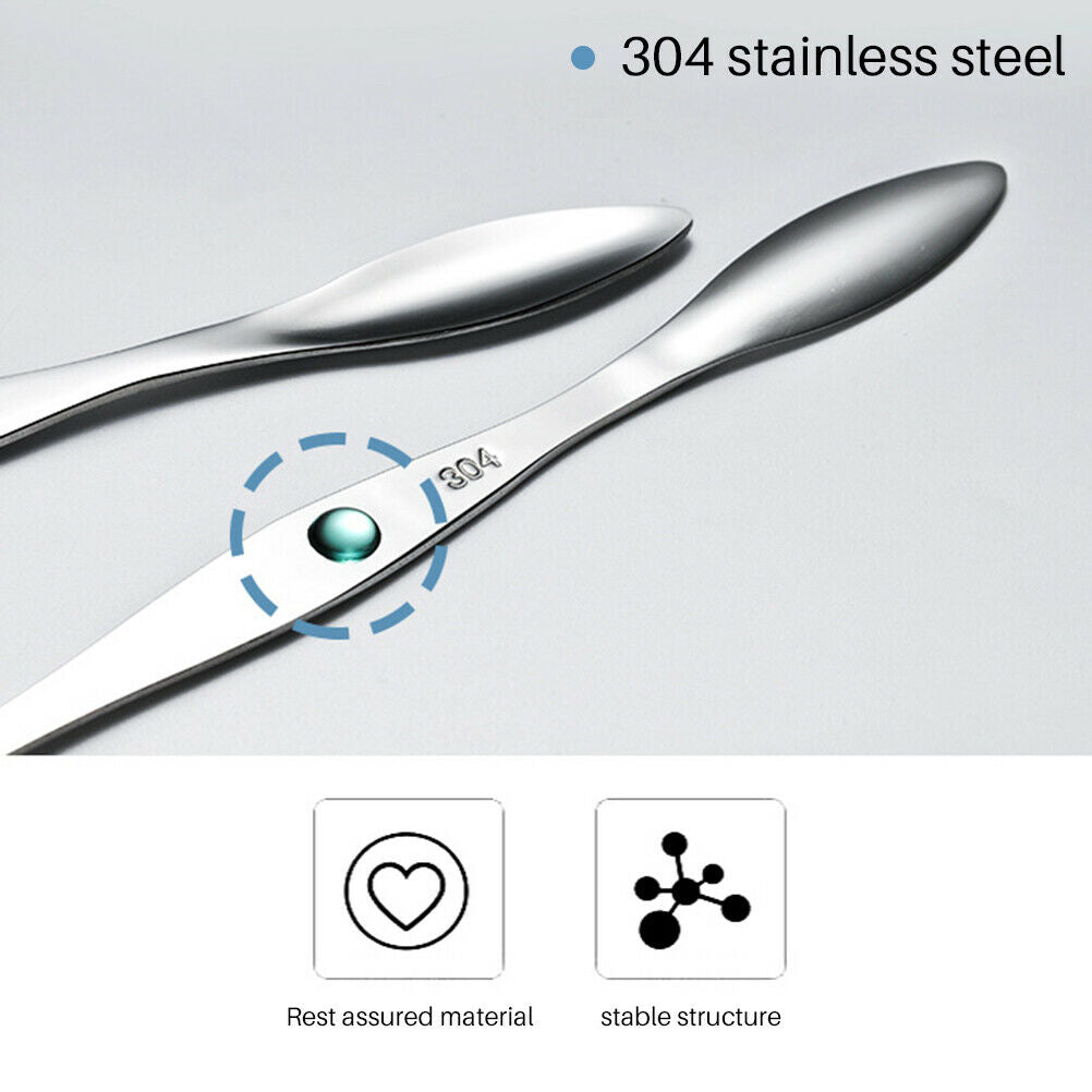 5PCS Stainless Seafood Tools Crab Fork Spoon Crab Needle Multipurpose Meat Spoon