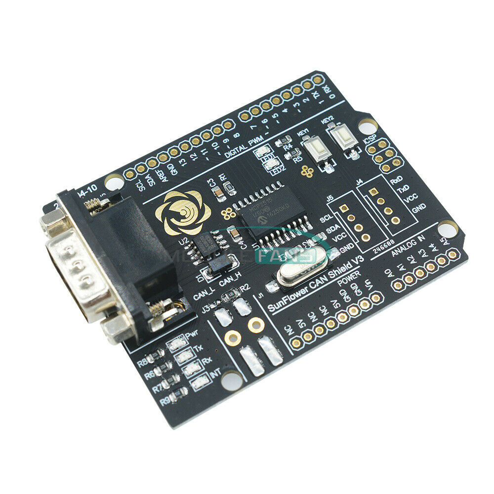 MCP2515 Can Bus shiled board module arduino-CompatibleÂ  For Arduino 4.8V - 5.2V