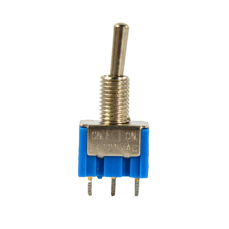 2pcs Mini SPDT Toggle ON/OFF OFF/ON Car Boat Motor Bike Piano Switch