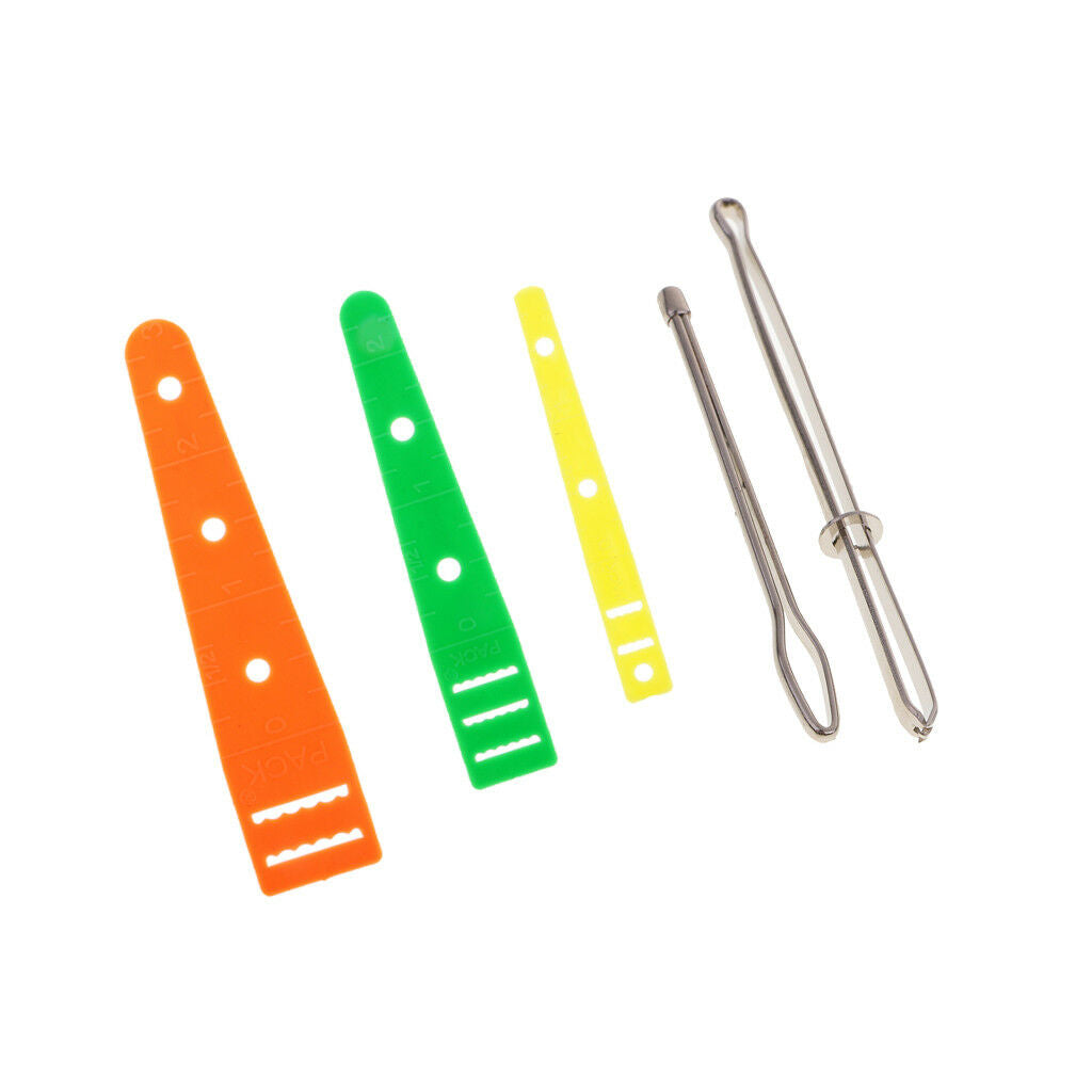 5pcs 2 Styles Elastic Threaders Wear Elastic Band Tools DIY Sewing Supplies