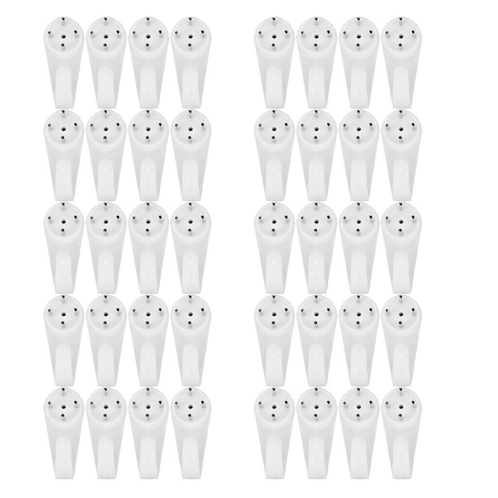 40 Pieces Plastic Hardwall Picture