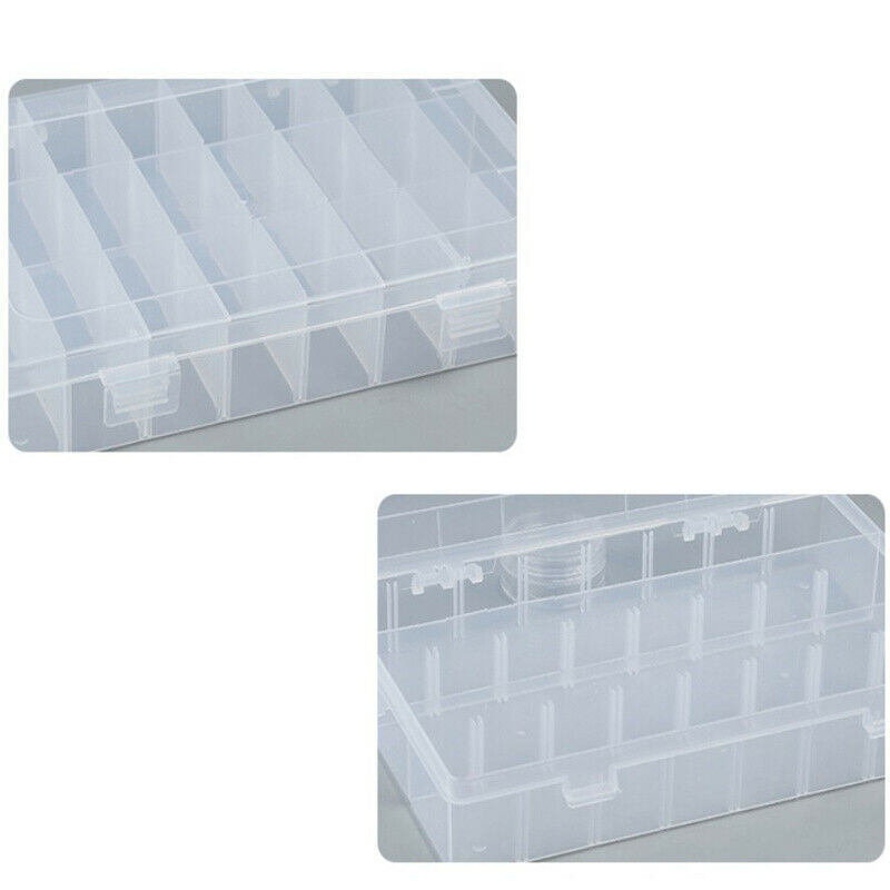 Plastic box Container Screw Case Jewelry Earring Display plastic storage box