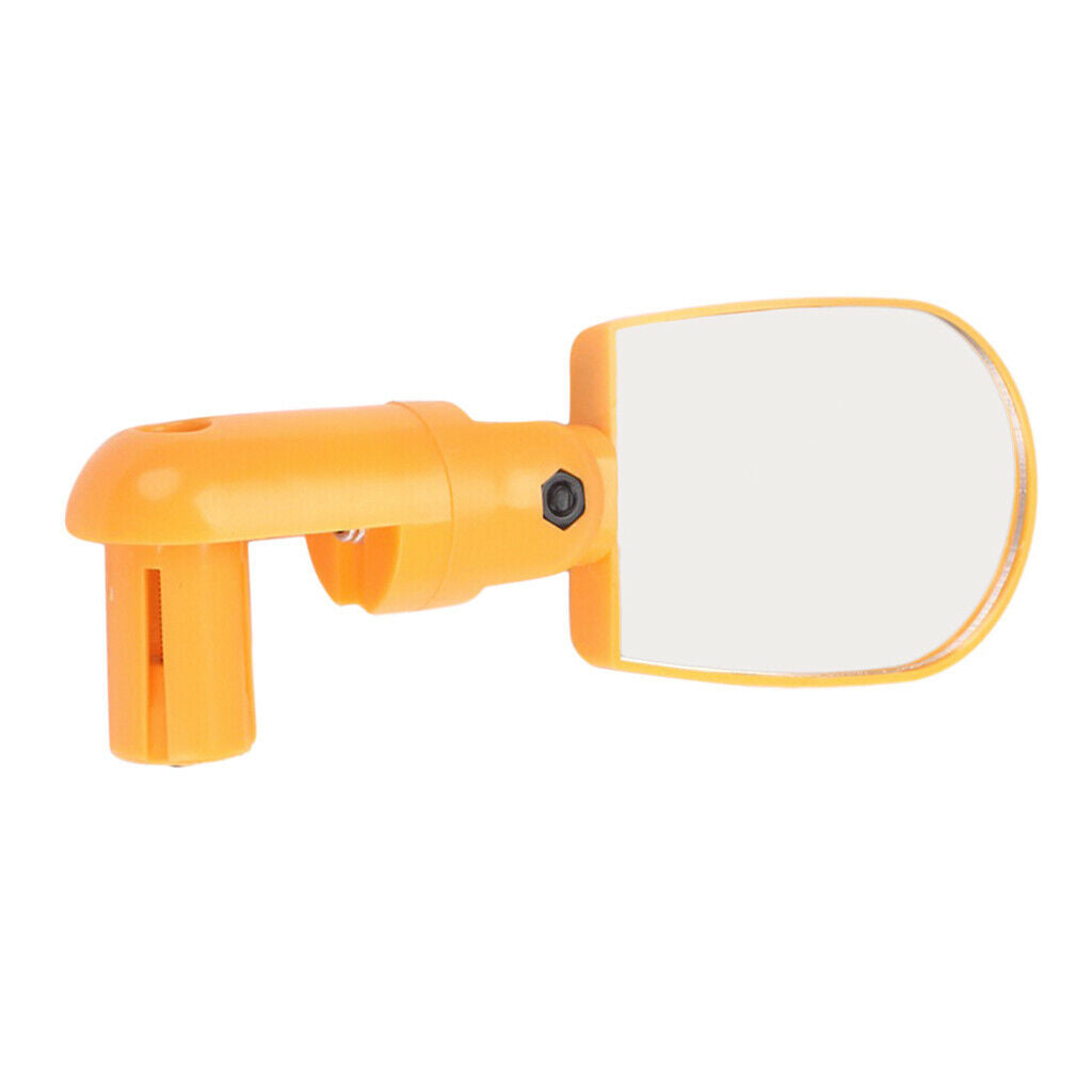 Flexible Handlebar Rearview Mirror for Bike MTB Bicycle Cycling Yellow