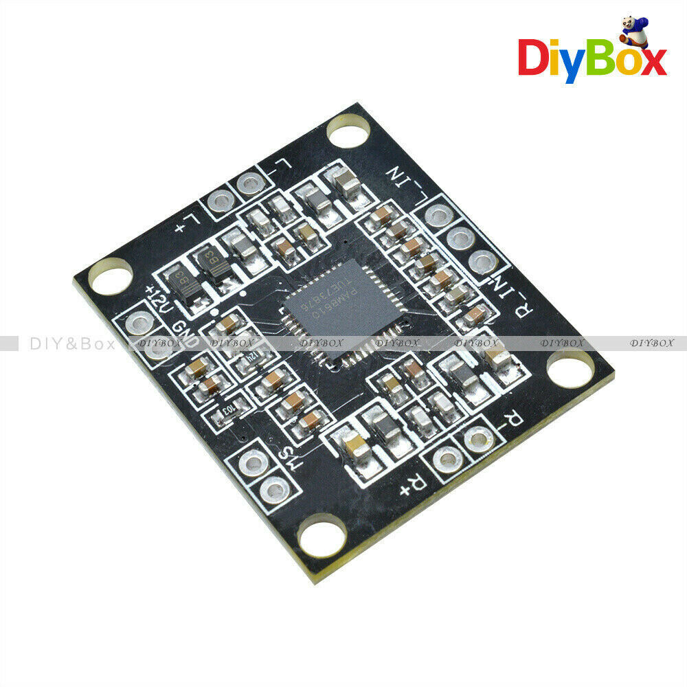 PAM8610 2*15W Dual channel Stereo Class Digital Amplifier Board 12V