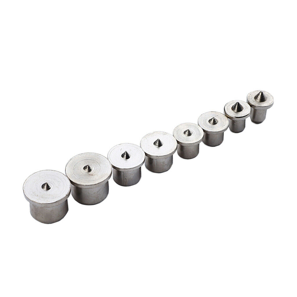 8x Woodworking Tools Dowel Centre Point Pin Set 6/8/10/12mm Drilling Tool