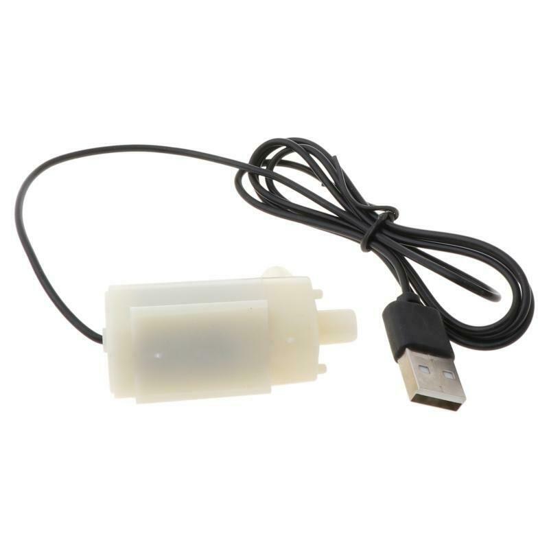 Micro Mini Submersible Water Pump Fish Tanks Aquarium Usb Powered DC 5V 2-3L/min