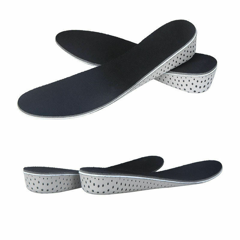 2 Pairs of S / M Ascending Insoles for Walking Comfort Feet, Legs And Back, in