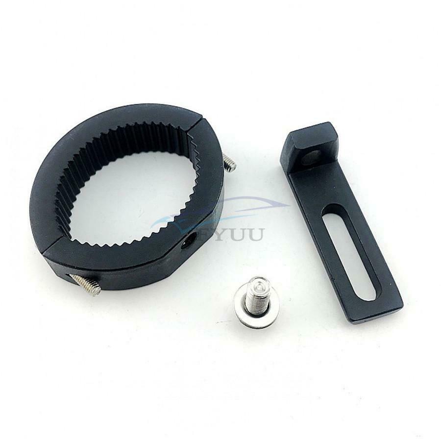 1 Pair of 20mm-31mm Aluminum Alloy Motorcycle LED Headlight Tube Fork Bracket