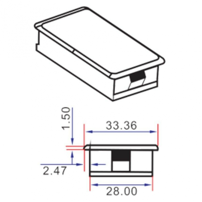 10-100V New Battery Capacity Indicator Voltmeter Lithium Ion Temperature