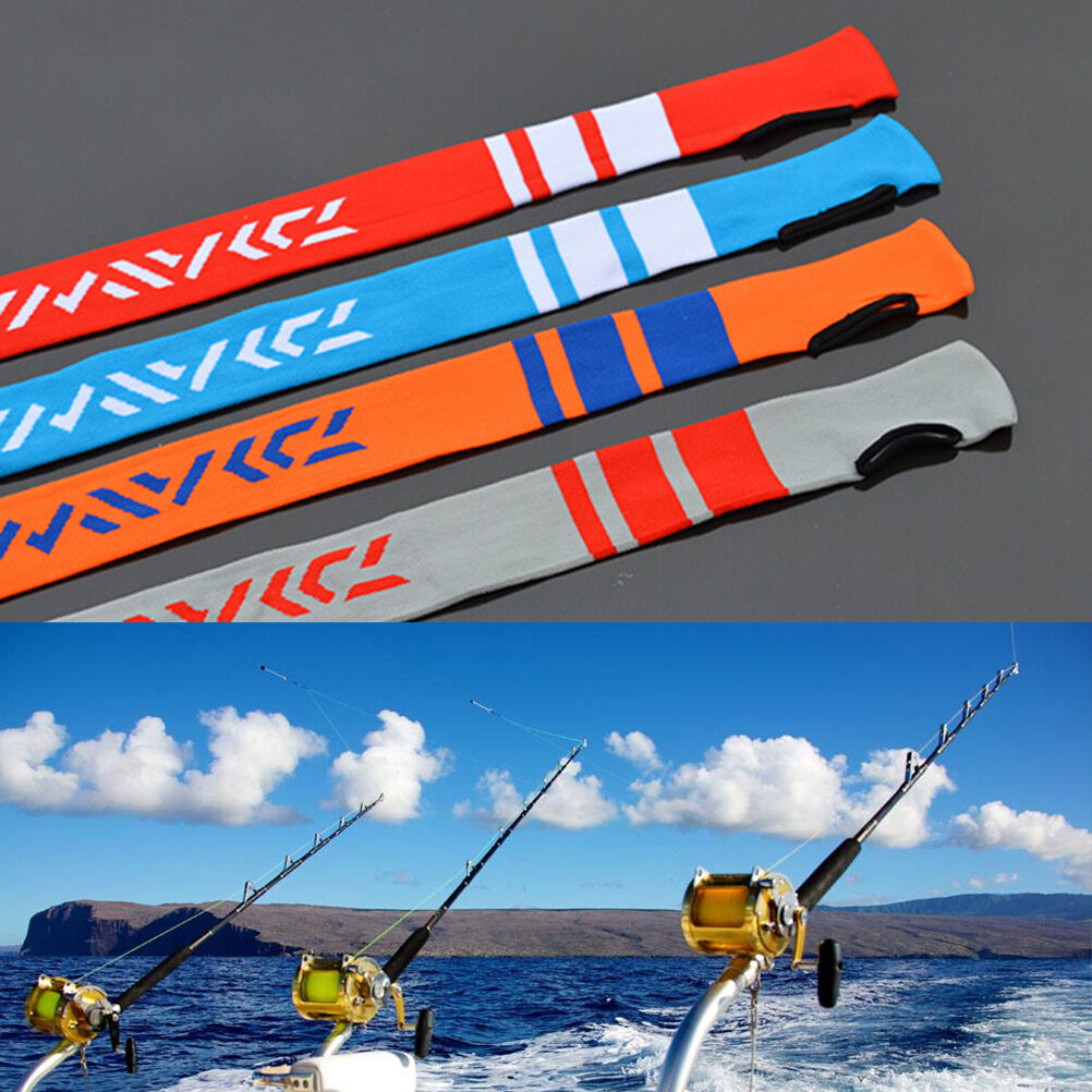High Elastic Abrasion Resistance Fishing Rod Bag Protector Tackle Nylon Ba.l8