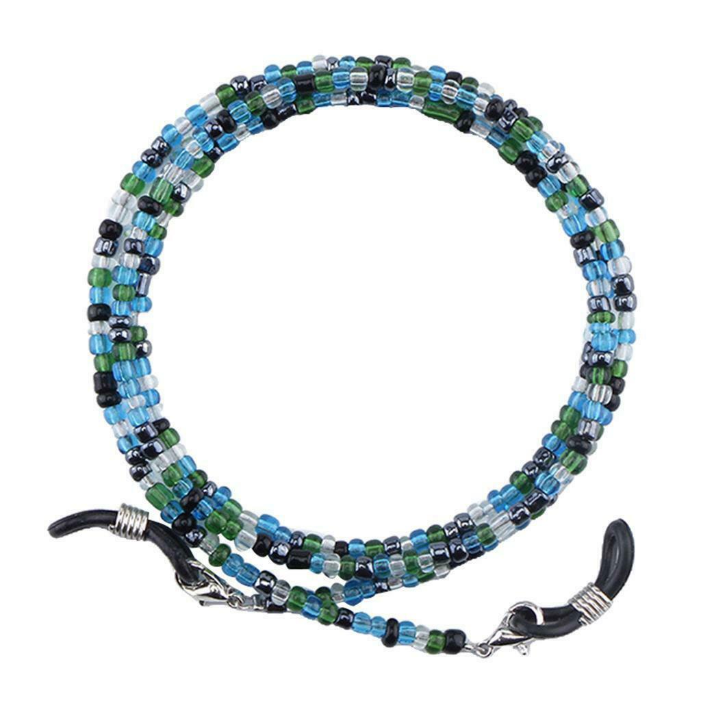 3pcs 69cm Beaded Eyeglass Holder Retainer Glasses Cords Straps Necklace