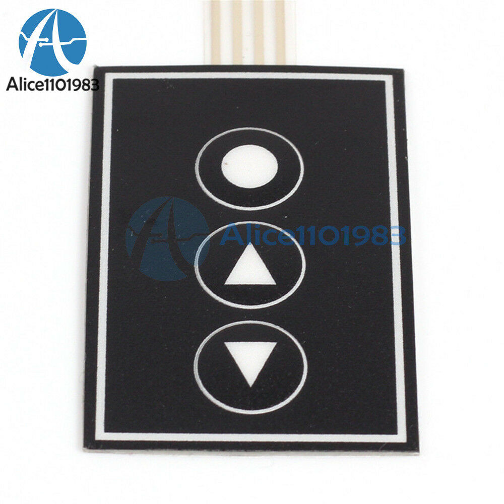 1x3 Matrix Array 3Key 1*3 Keys Membrane Switch Keypad Keyboard 36*55mm