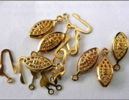 20pcs zinc alloy plated Iron fish clasps 12x7mm Accessories