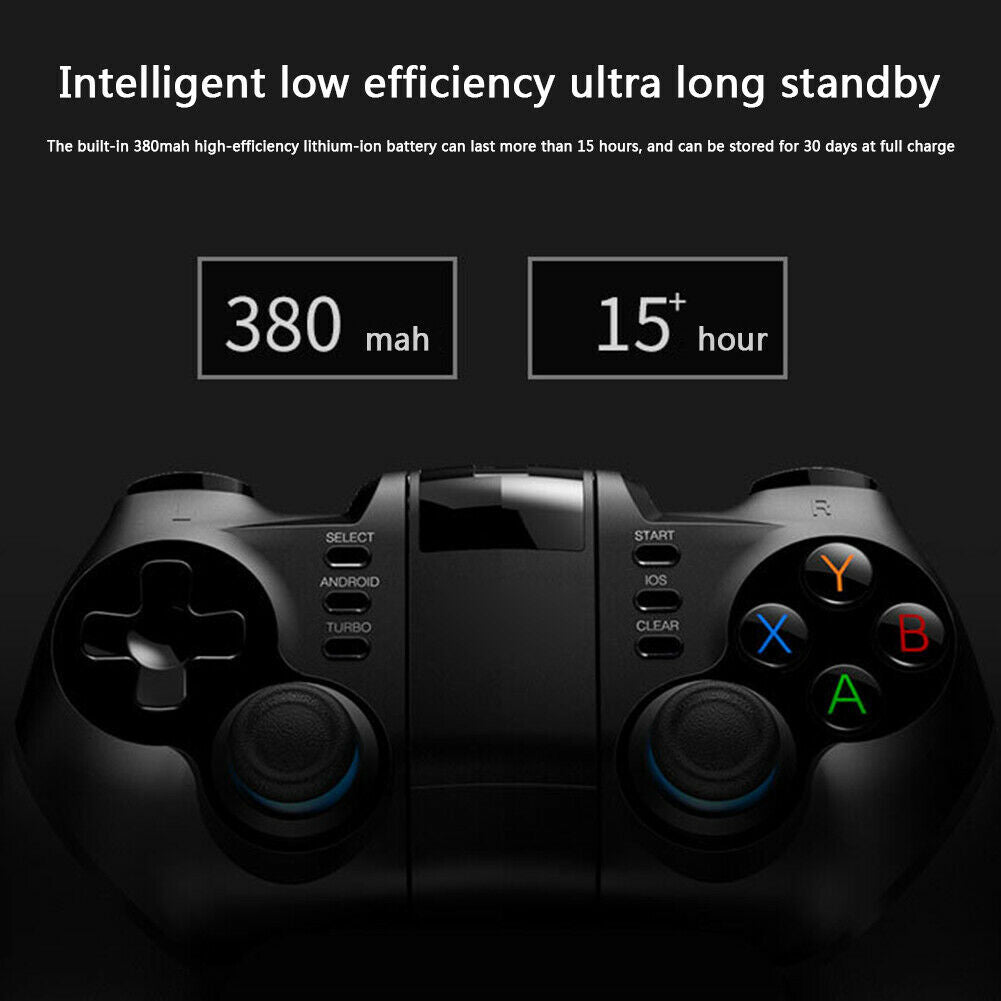 2.4GHz Bluetooth-compatible Controller Smart TV PC Phone Wireless Gamepad J @