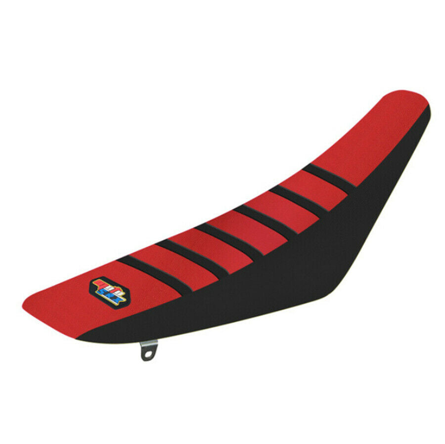 Black&Red Rubber Motorcycle Seat Protect Cover Seat Antislip Cushions Waterproof