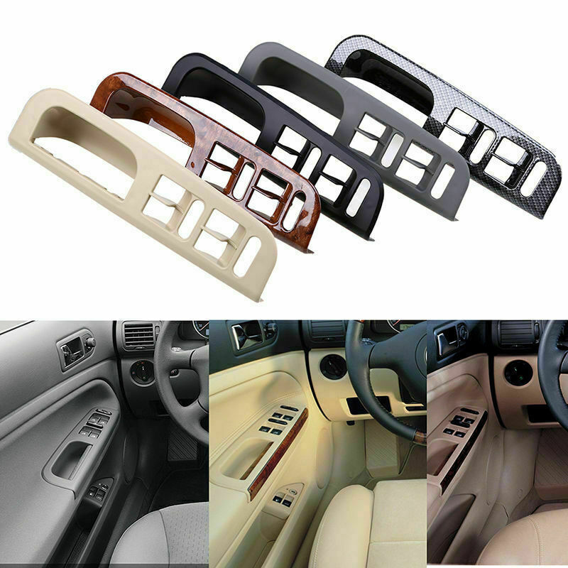 Beige Window Master Switch Panel Bezel Cover Trim Bezel Fit VW Passat Jetta Golf