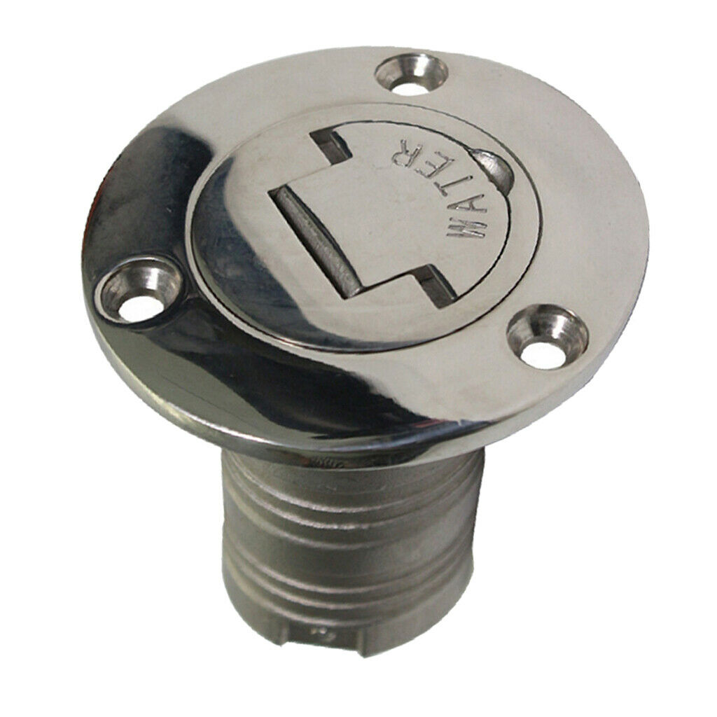 Steel Deck Fill Filler Keyless   38mm 1.5" Gas Caravans Marine Boat Yachts