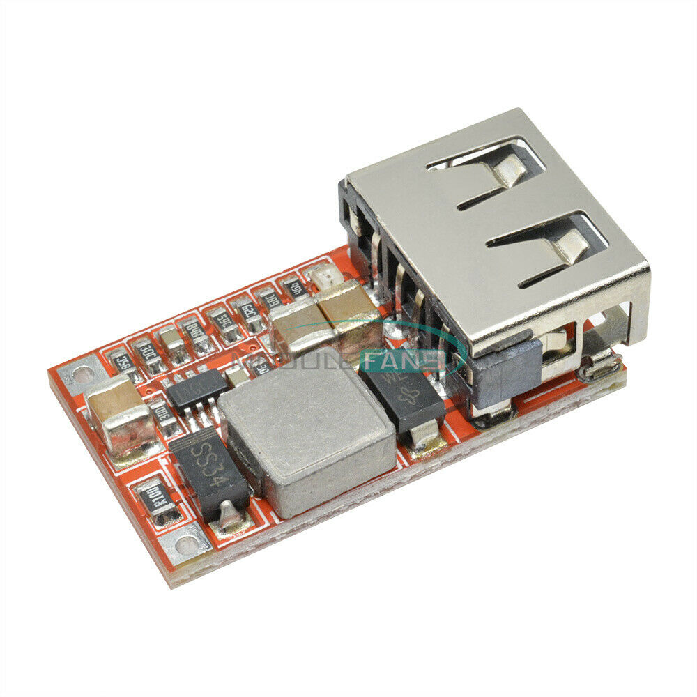 10PCS USB DC 6-24V 12V/24V to 5V 3A Step down CAR Charger Module Buck Converter
