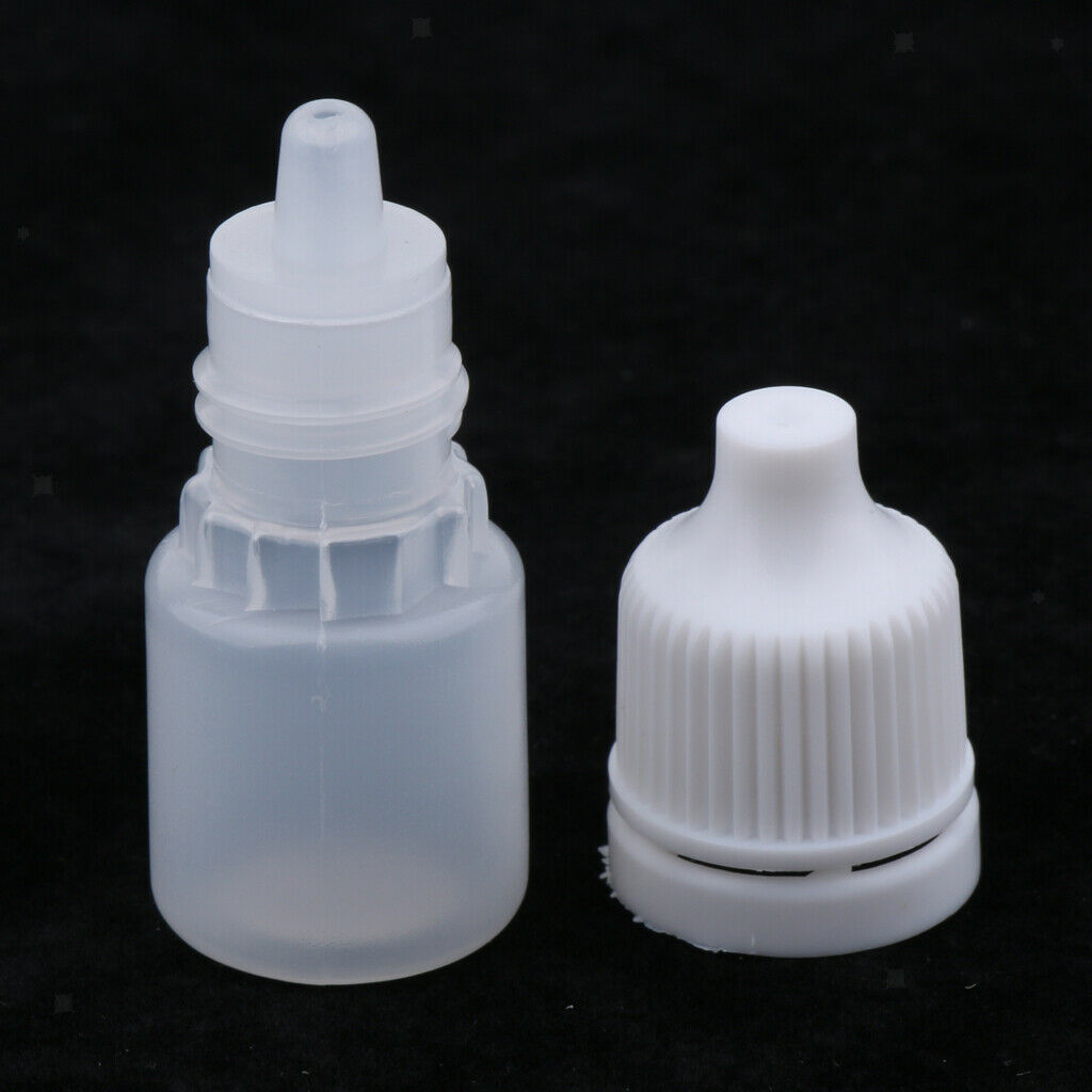 20 Pcs Mini Refillable Empty Eye Drops Make Up Cosmetic