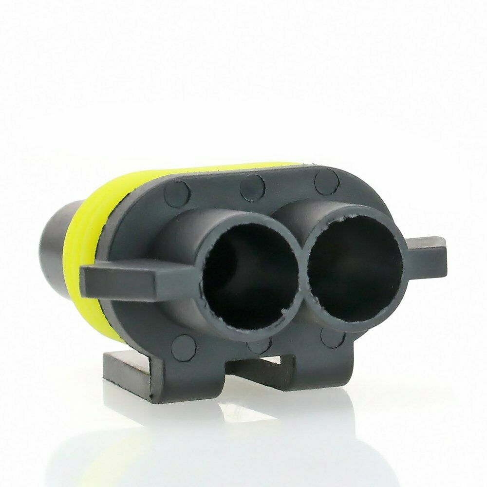 5x 9005 HB3 9006 HB4 H10 Female Connector HID Xemon Socket Plug W/Terminal Pins