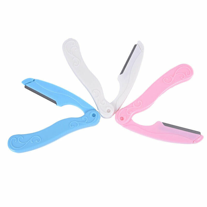 3Pcs/Set Portable Eyebrow Shaper Womens Grooming Shaver Shaping Safe Raz.l8