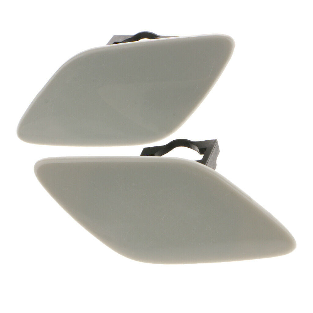 2x Front Bumper Headlight Washer Cover Plastic For BMW E92 E93 3 Series 328i