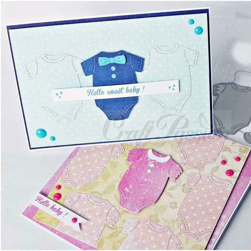 Baby Clothes Metal Cutting Dies Stencil DIY Scrapbooking Photo Album Paper Cards