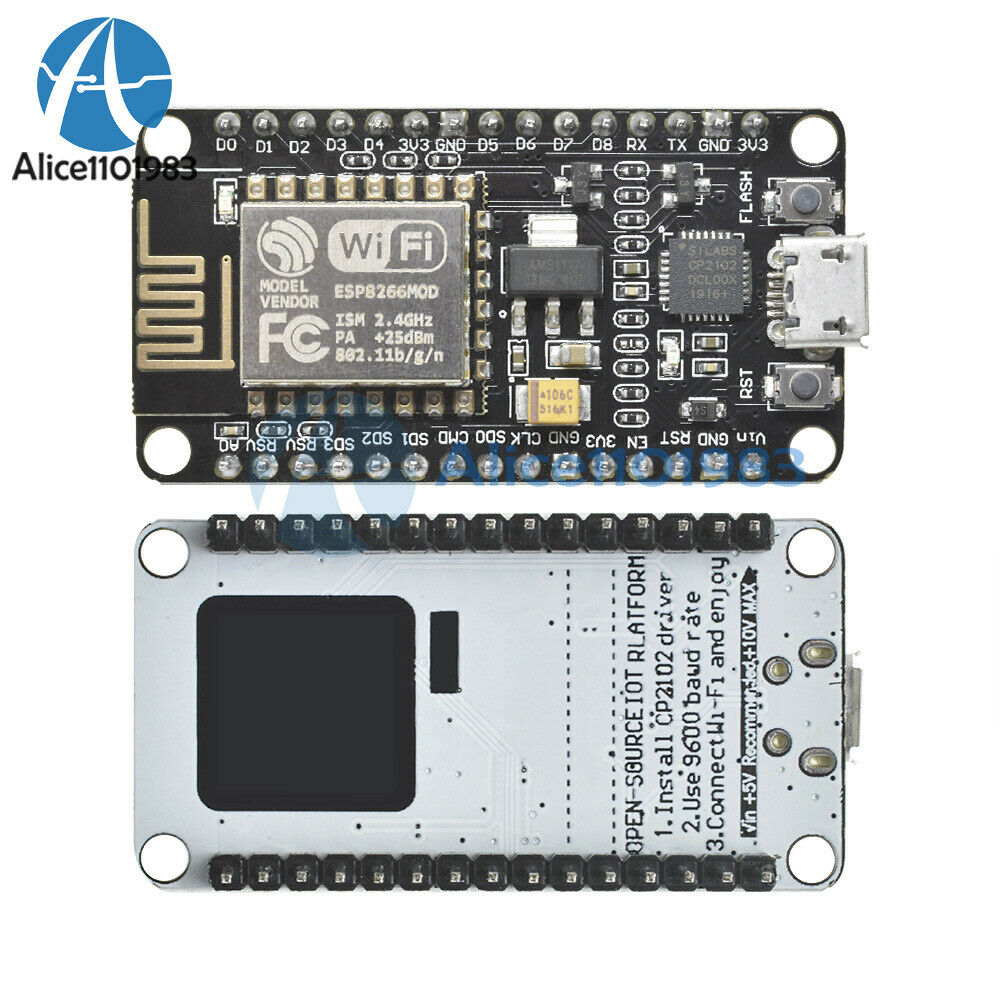 2PCS Lot NodeMcu Lua WiFi IOT Development Based ESP8266 ESP-12E CP2102 Board
