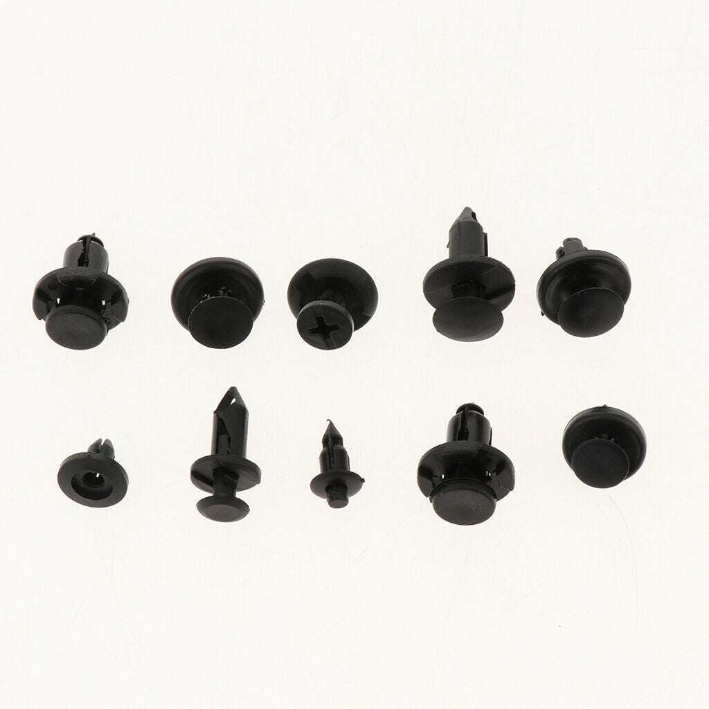 HE52 280Pcs Car Boxed Plastic Fastener Push Type Nylon Rivets Retainer Clips