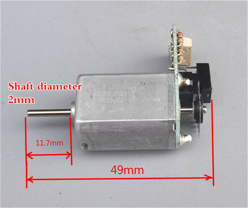 130 DC12V Motor Metal Code wheel Speed measuring motor Encoder 30-wire AB