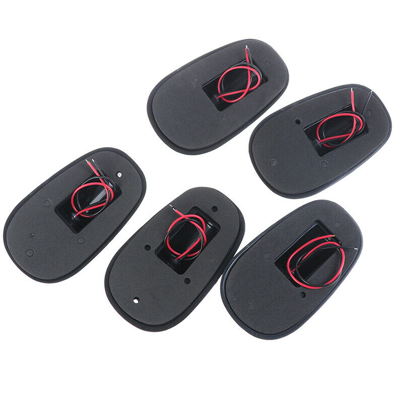 5x 12LED Smoked Cab Roof Top Marker Running Clearance Warm Light For Dodge  _DD