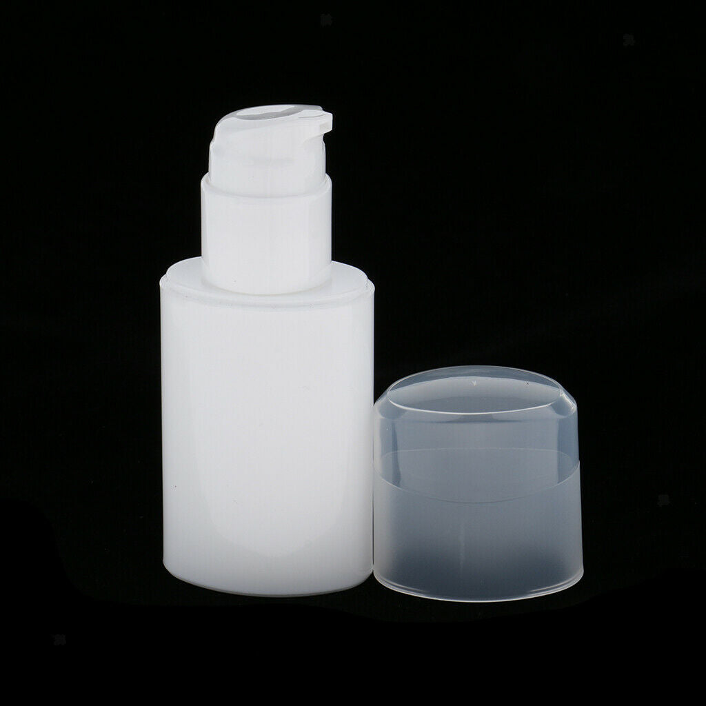 3 Pieces Empty Refillable Airless Lotion Pump Cosmetic Bottle With 3 Funnels