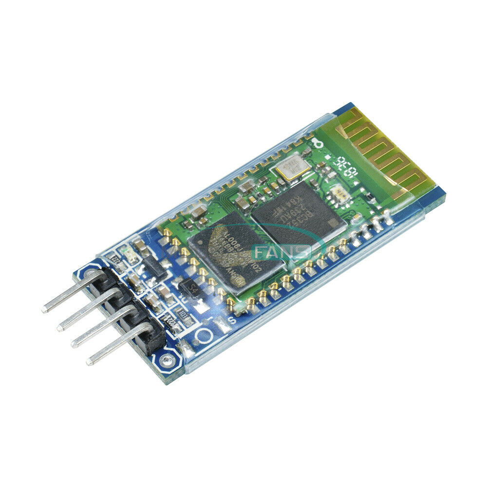 10PCS 6 Pin Wireless Serial Bluetooth RF Transceiver Module HC-05 RS232