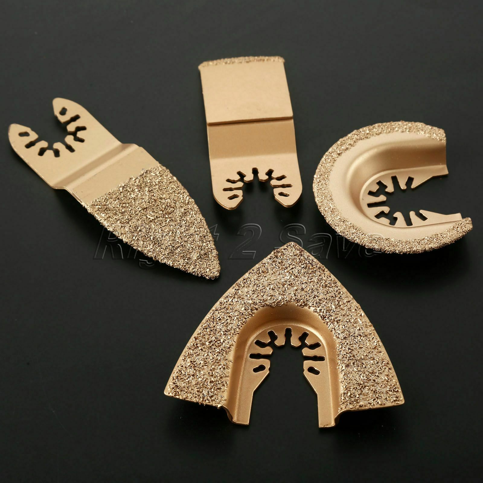 4pcs Multi Function Oscillating Tool Saw Blade Rasp For Fein Multimaster Bosch