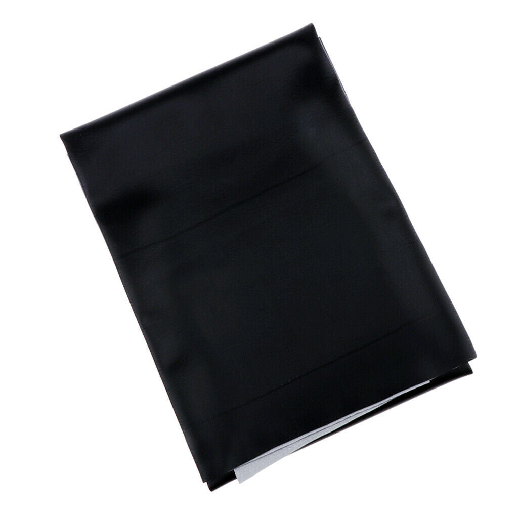 Universal Motorcycle Seat Cushions Leather Cover Seat, 2.36x3.54inch, Black