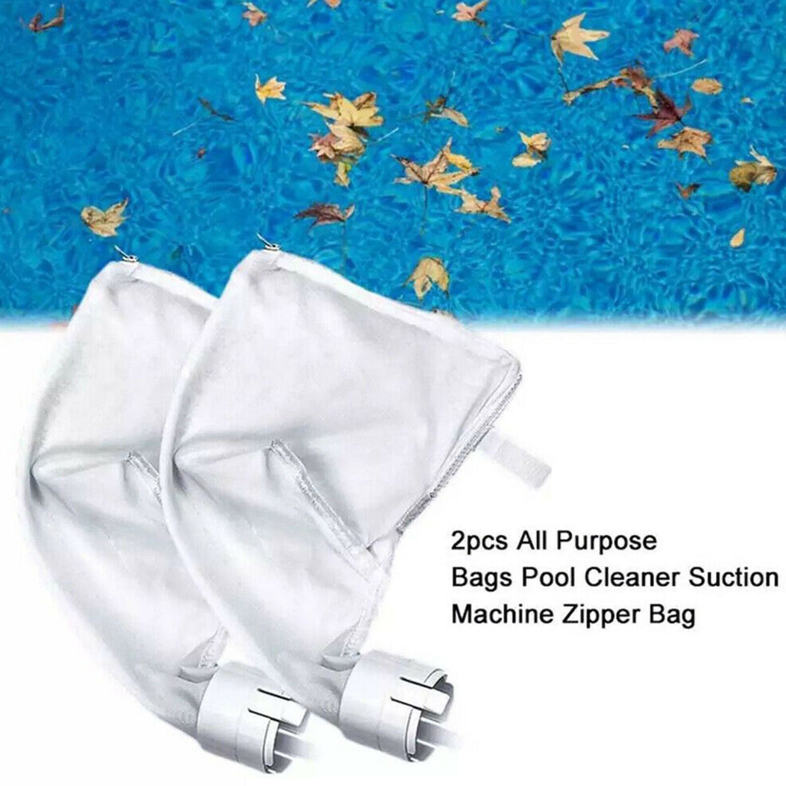 2 Pack 360 380 All Purpose Zipper Bag Replacement Polaris, 360 380 Pool Cleaner