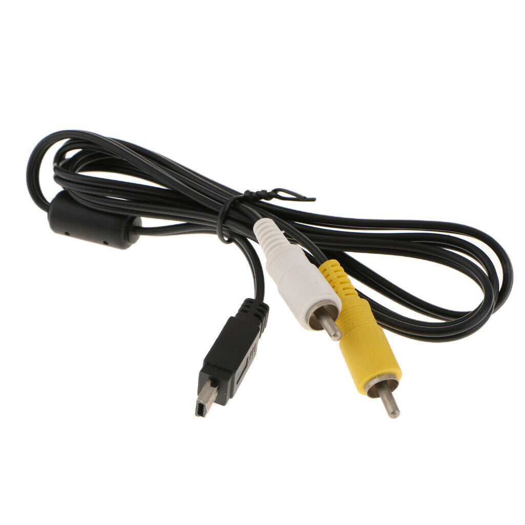 Micro USB Male to 2 RCA AV Adapter Cable for Canon   990 IS G10 S90 7D